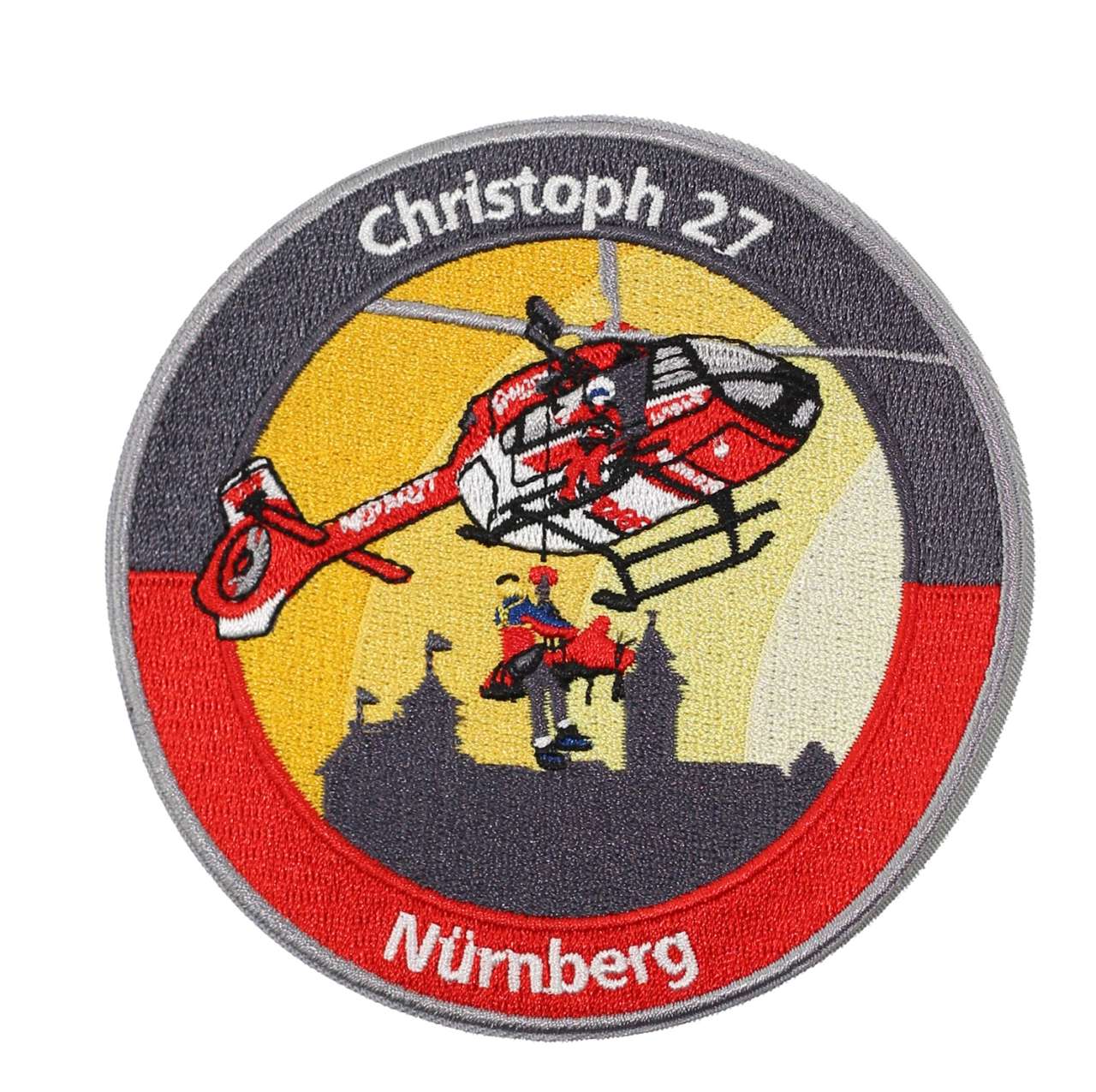 Patch/Aufnäher Christoph 27 - Nürnberg